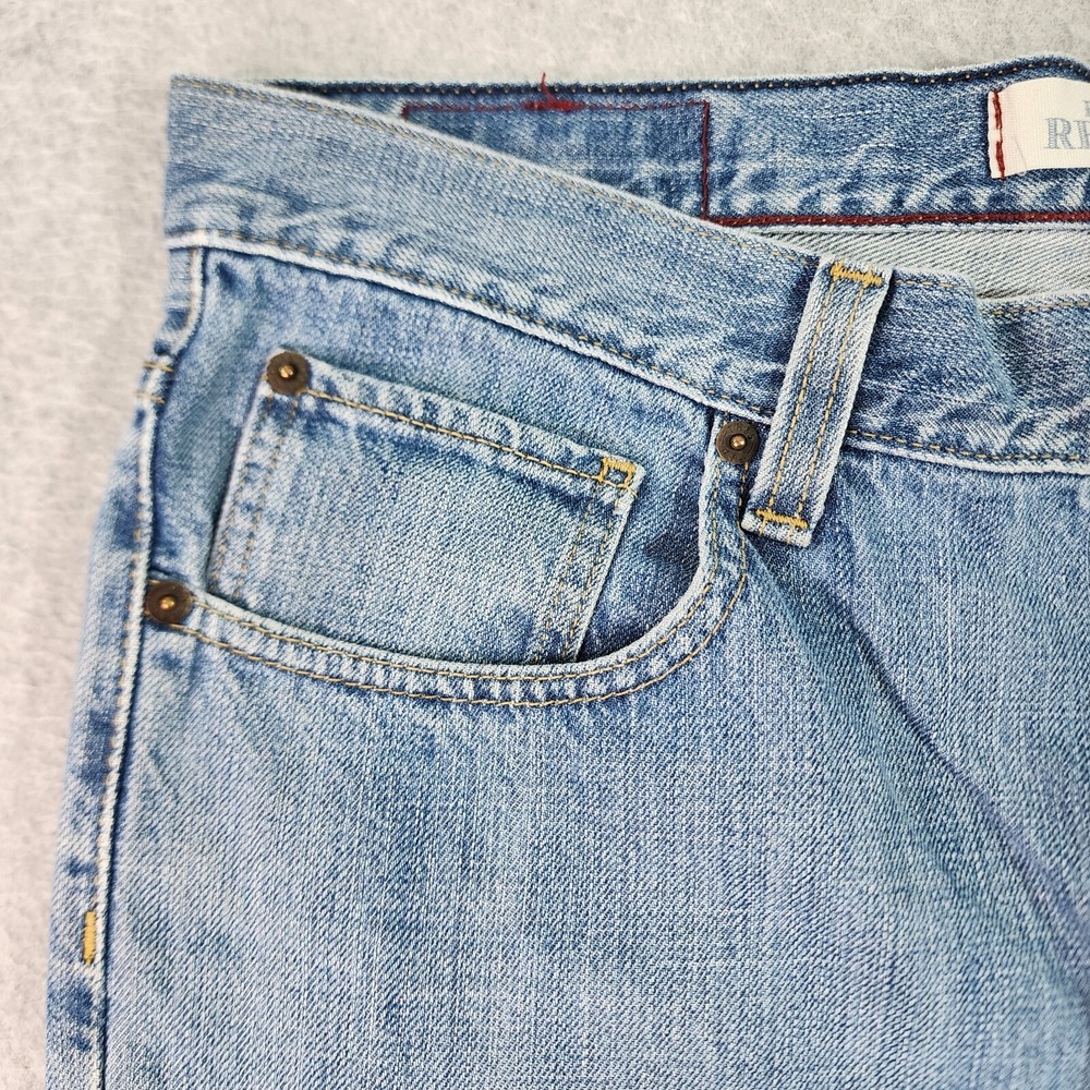 Tommy Hilfiger Denim Relaxed Freedom Jeans Mens 35x30‎ Blue Straight Leg Denim - Picture 3 of 16